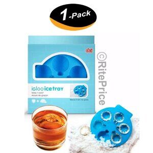 DCI Igloo Ice Tray - Makes 6 Mini Ice Igloos! Keep It Cool - New